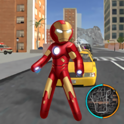 钢铁侠火柴人绳索英雄官方正版(iron man)