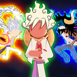 火柴人海贼王格斗最新版本(Stickman Heroes)