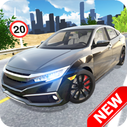 汽车模拟器城市驾驶游戏(Car Simulator Civic)